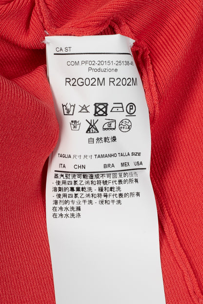 Emporio Armani Coral Knit Double-Breasted Snap Cardigan