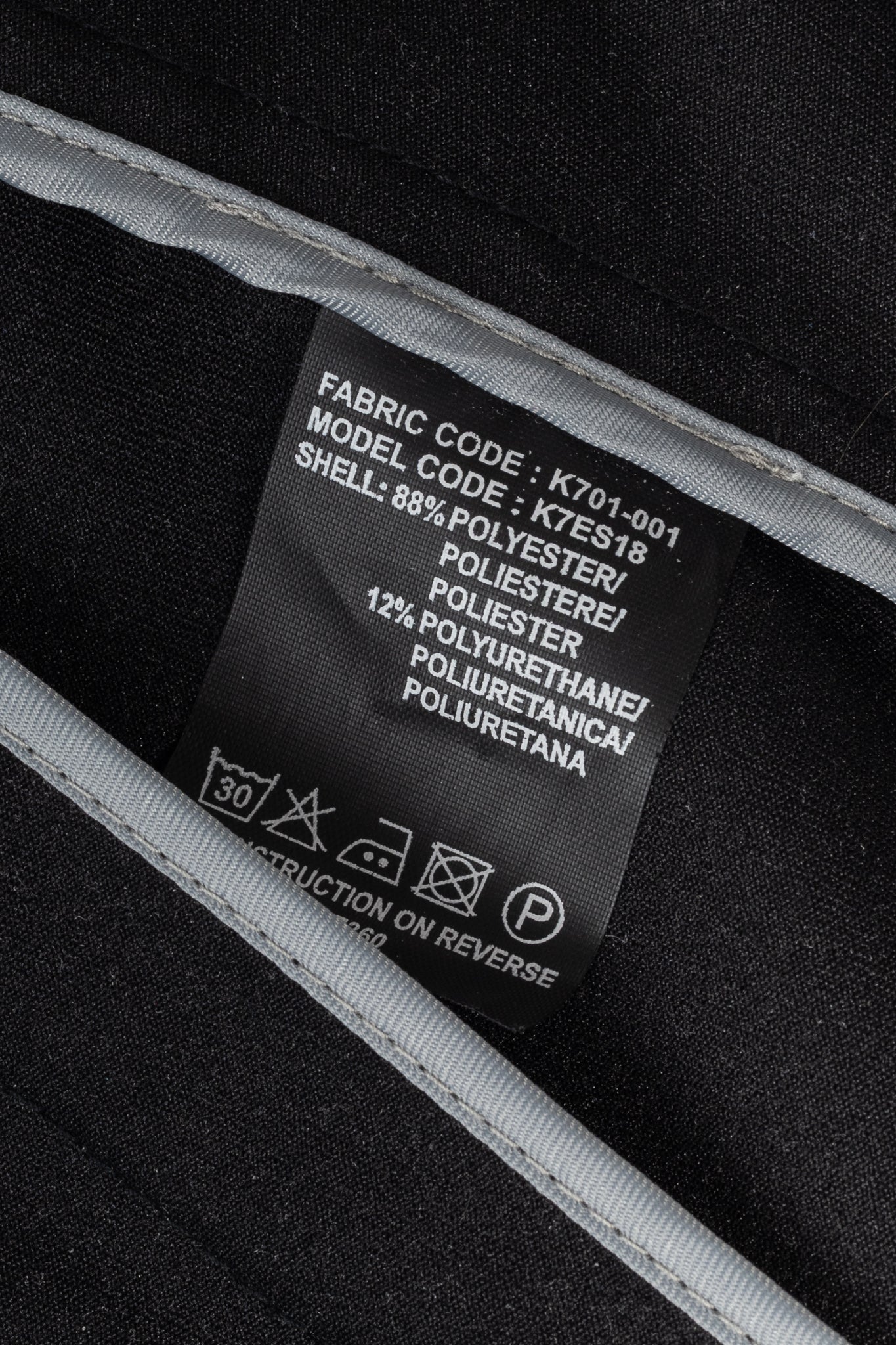 Armani Collezioni Black Water-Repellent Hidden-Hood Jacket