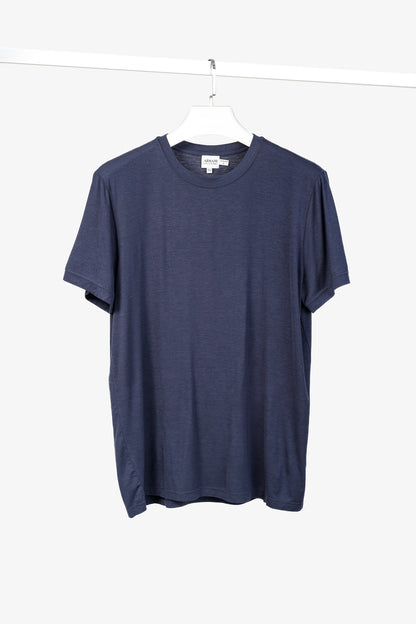 Armani Collezioni Navy Bamboo-Jersey T-Shirt