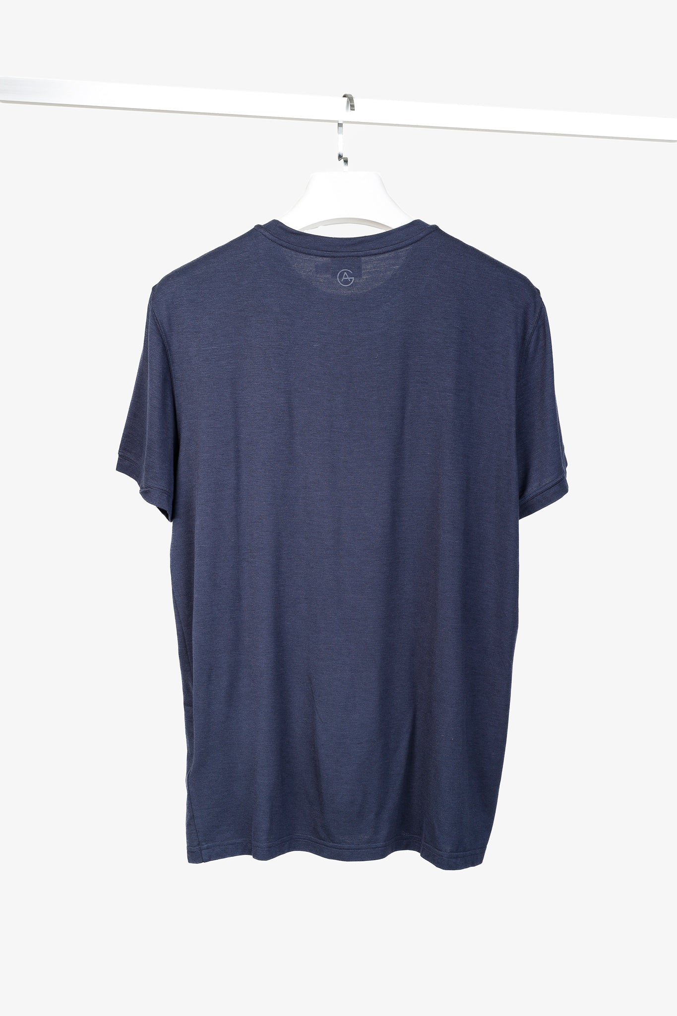 Armani Collezioni Navy Bamboo-Jersey T-Shirt