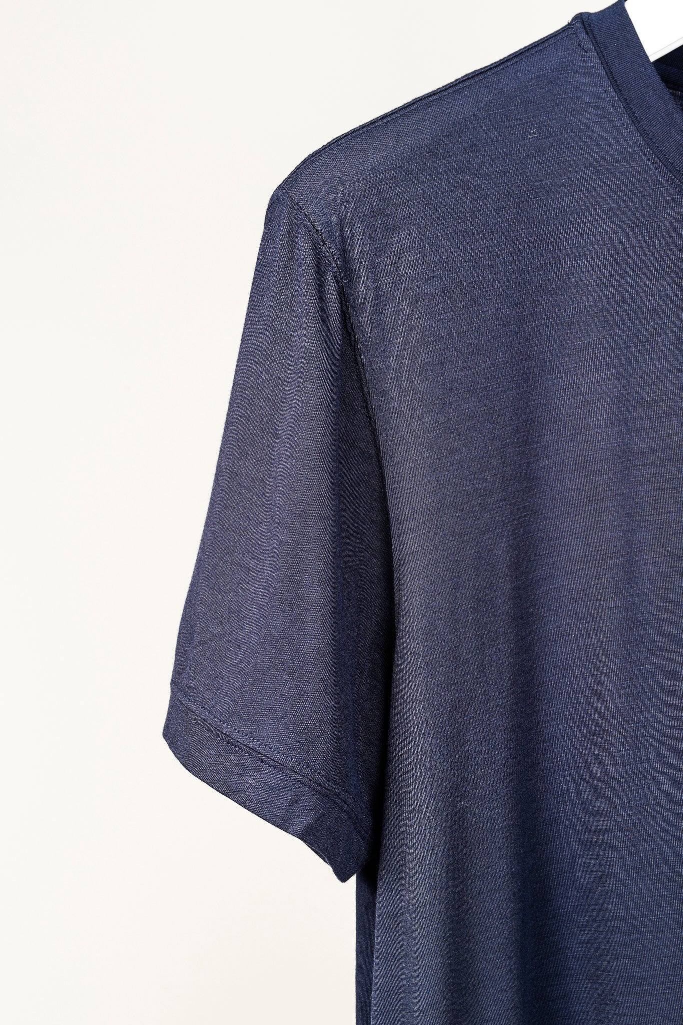 Armani Collezioni Navy Bamboo-Jersey T-Shirt