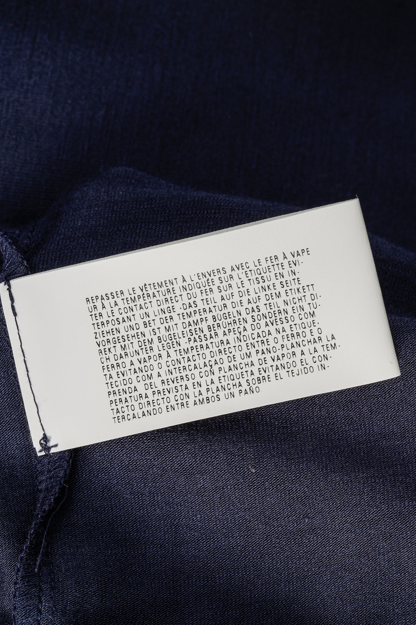 Armani Collezioni Navy Bamboo-Jersey T-Shirt