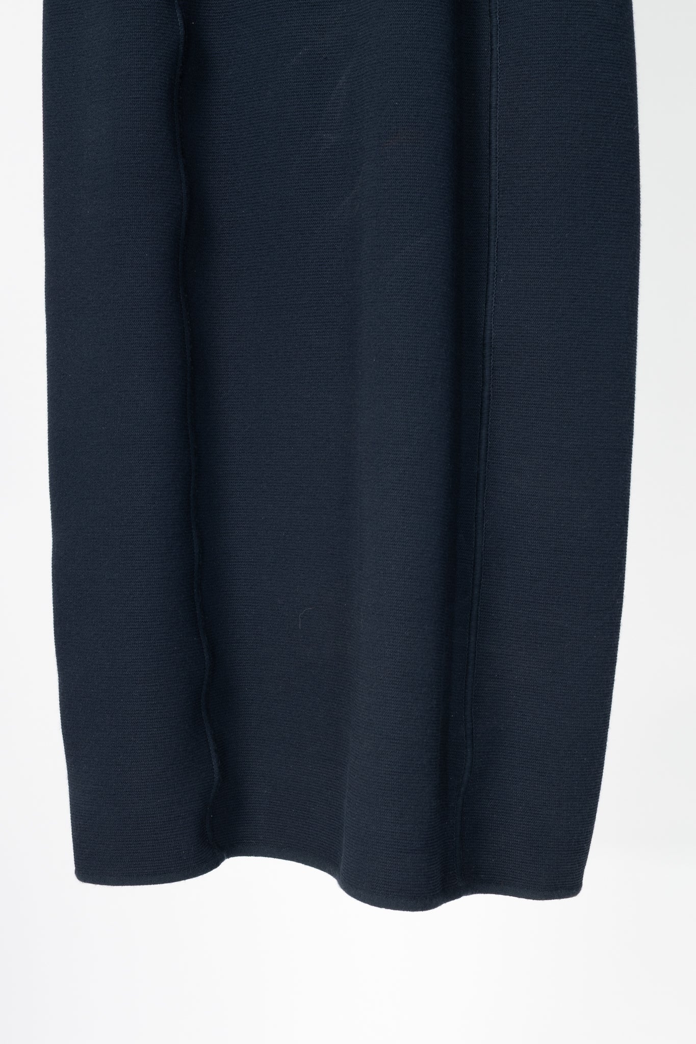 Giorgio Armani Navy Knit Sleeveless Bodycon Dress