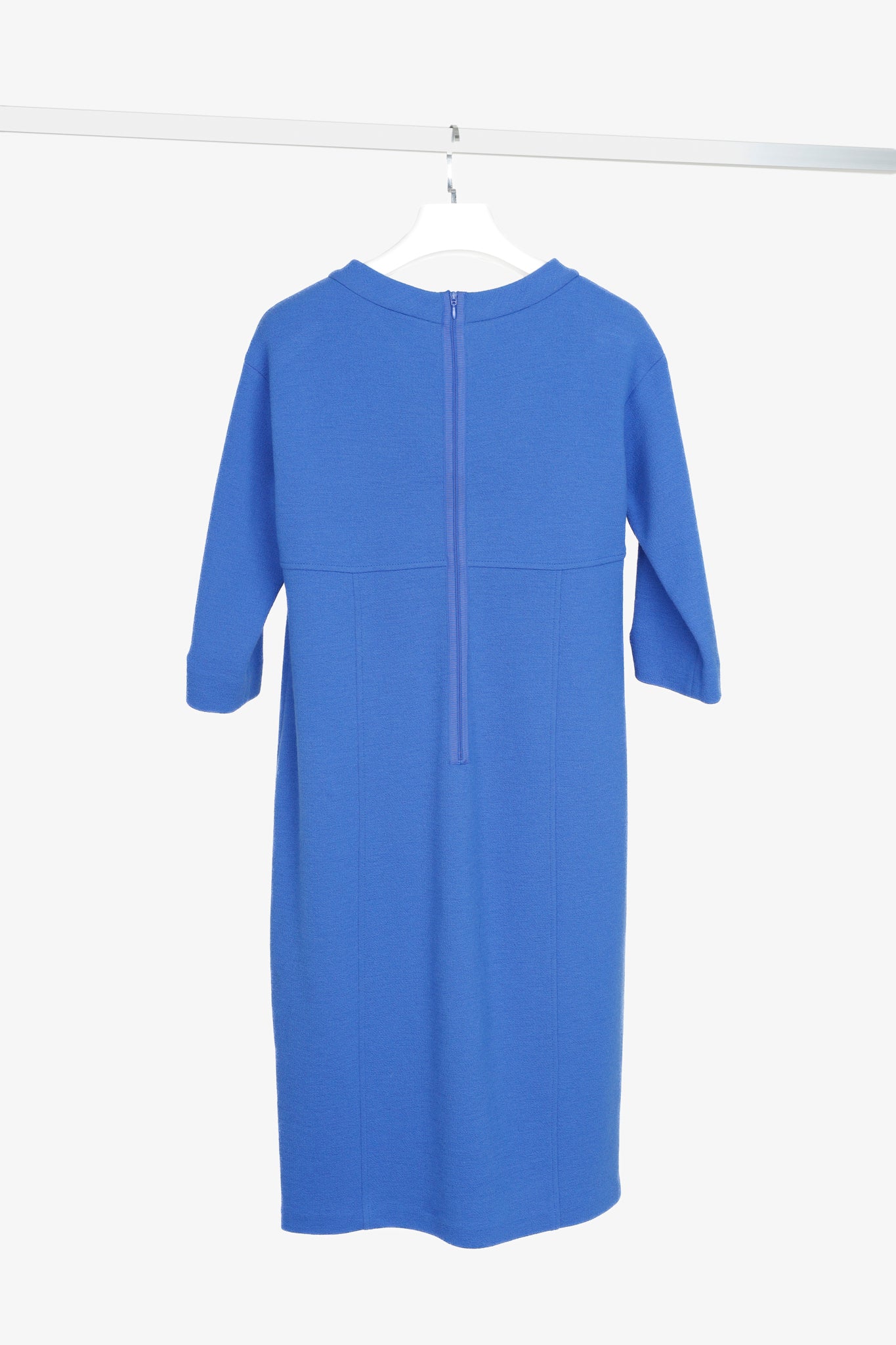 Armani Collezioni Blue Empire Dress Blogger Armoire Armani Collezioni Blue Empire Dress Blogger Armoire
