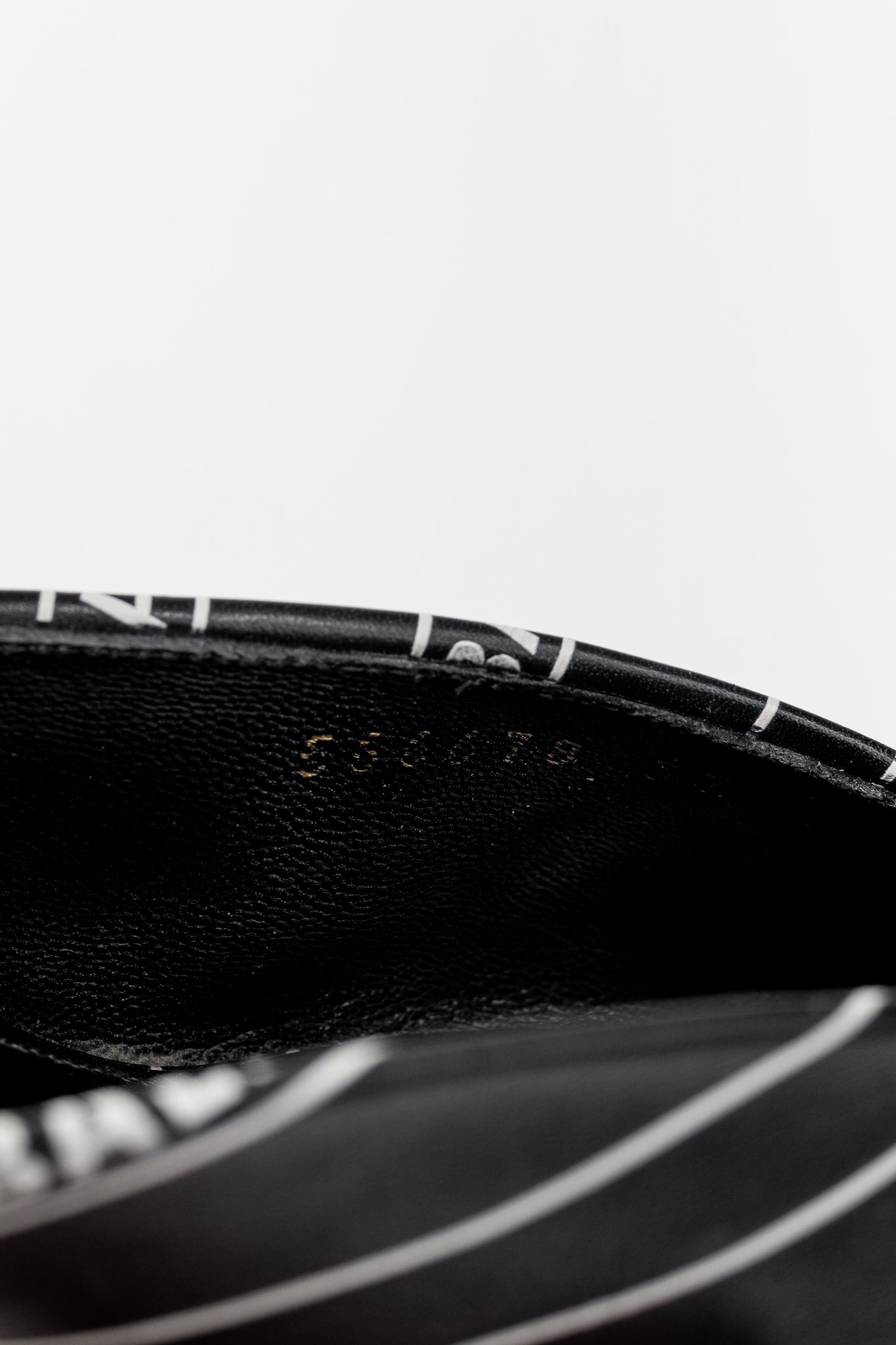 Balenciaga Black & White Logo-Printed BB Knife Mules