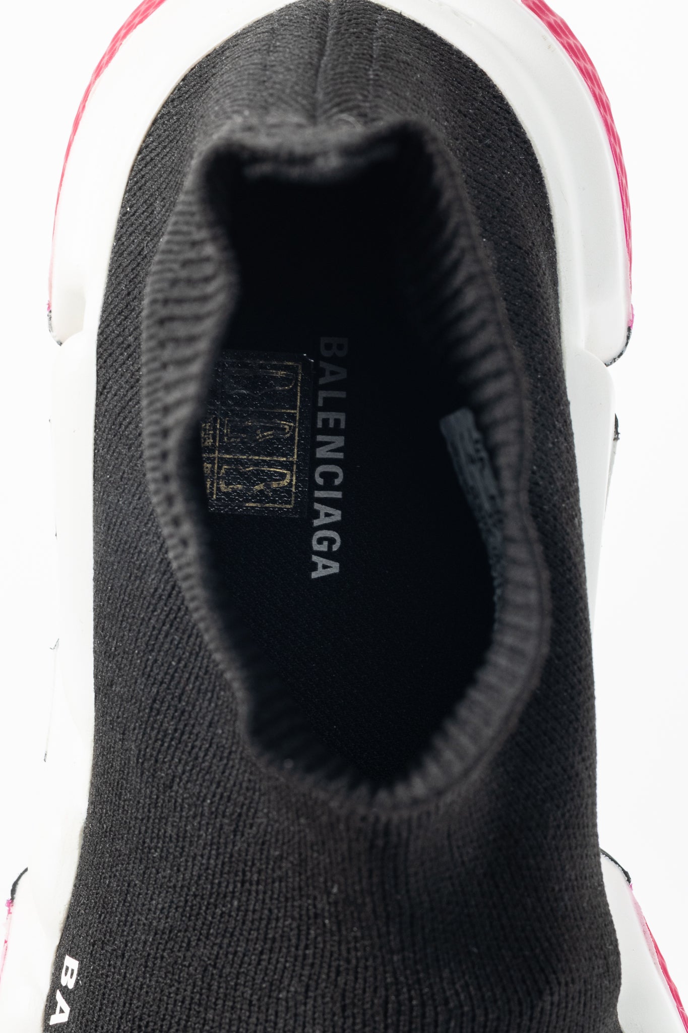 Balenciaga Speed "Black Pink" Knit Sock Trainers