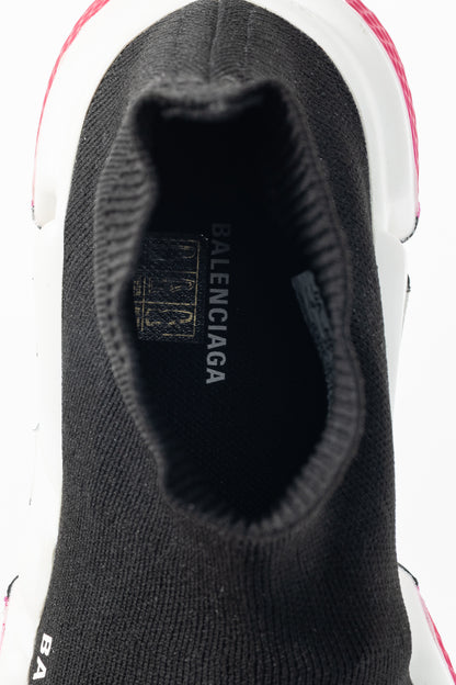 Balenciaga Speed "Black Pink" Knit Sock Trainers