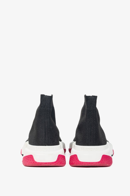 Balenciaga Speed "Black Pink" Knit Sock Trainers