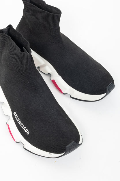Balenciaga Speed "Black Pink" Knit Sock Trainers