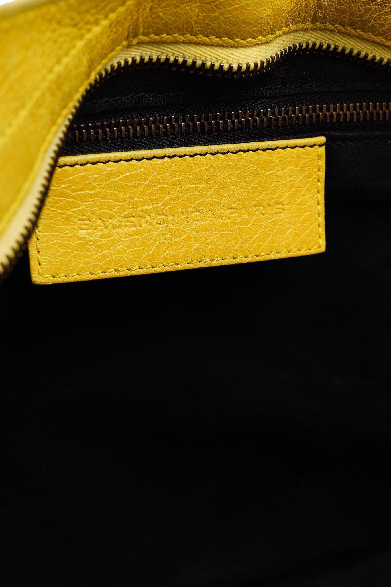 Balenciaga Part Time Mimosa Leather Tassel Shoulder Bag