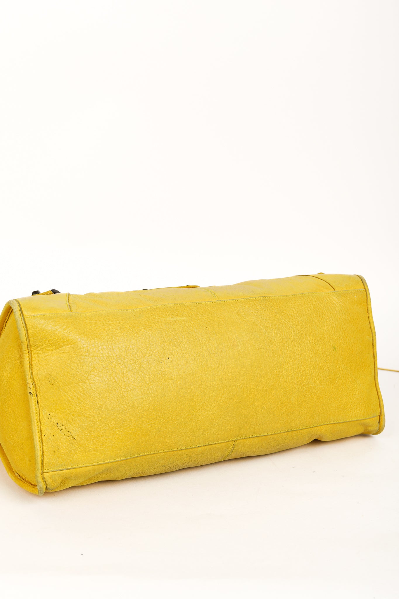 Balenciaga Part Time Mimosa Leather Tassel Shoulder Bag