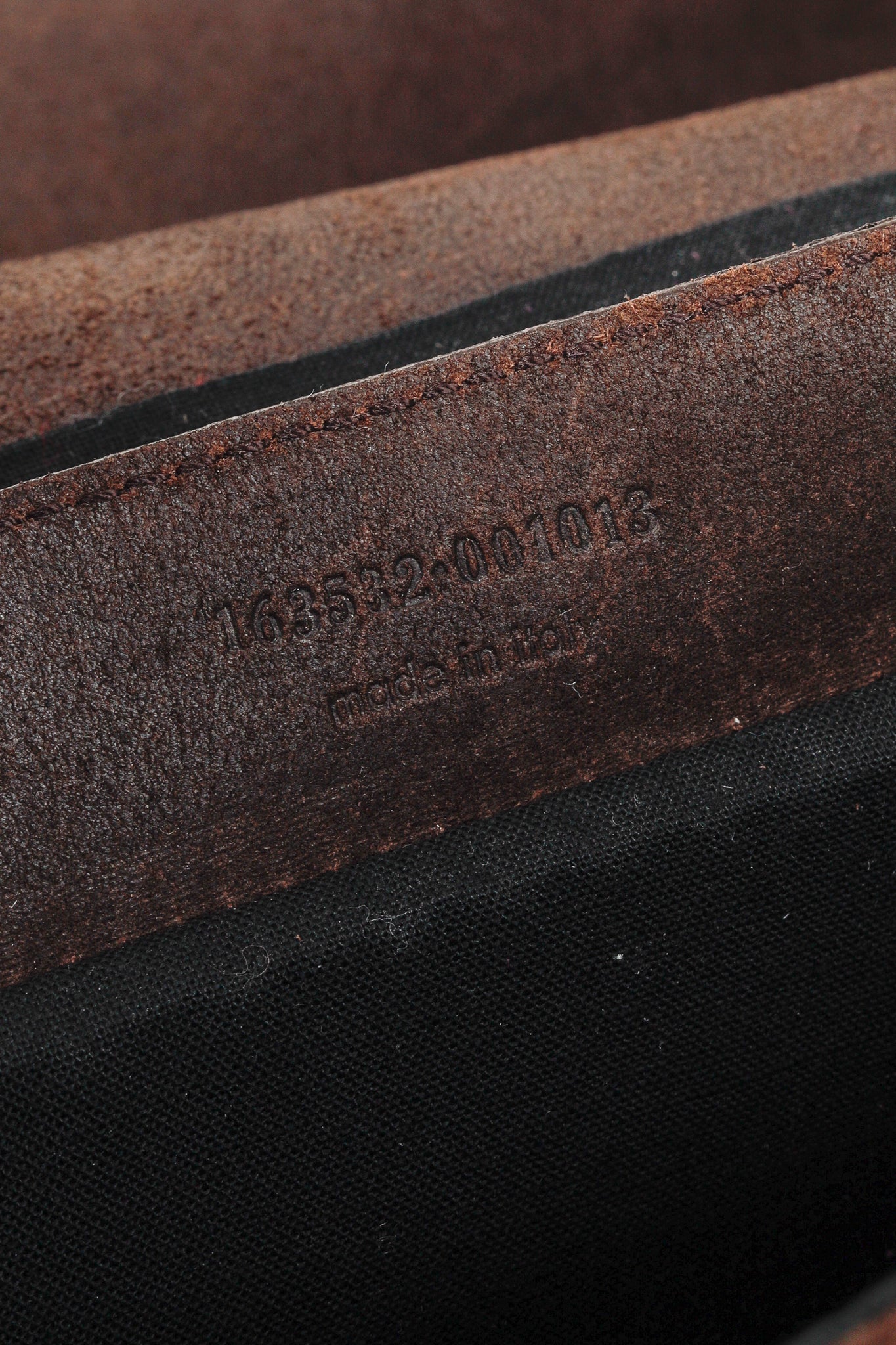 Balenciaga Brown Suede Saddle Work Bag