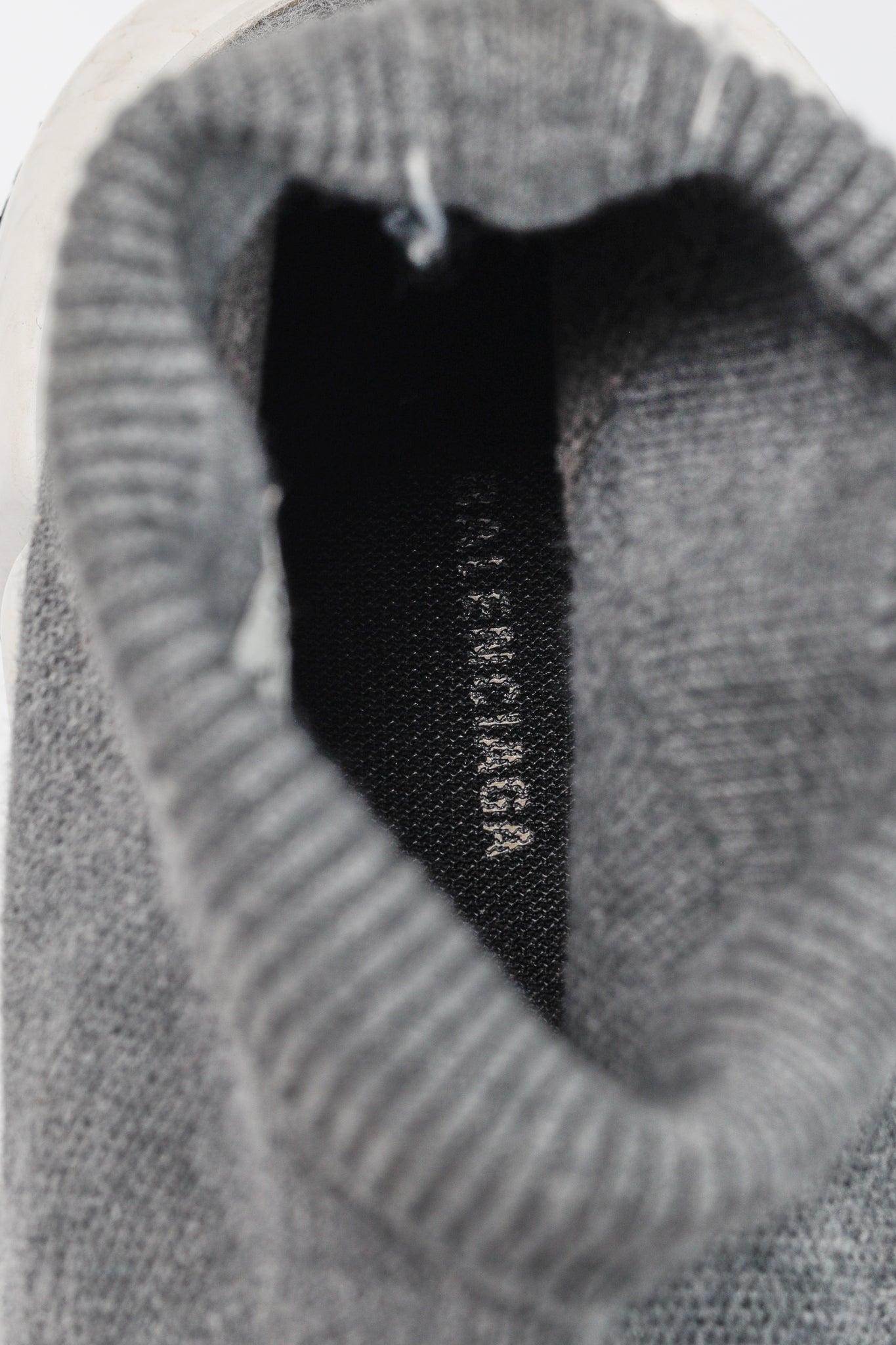 Balenciaga Speed LT Dark Grey New Kine Knit High-Top Sneakers