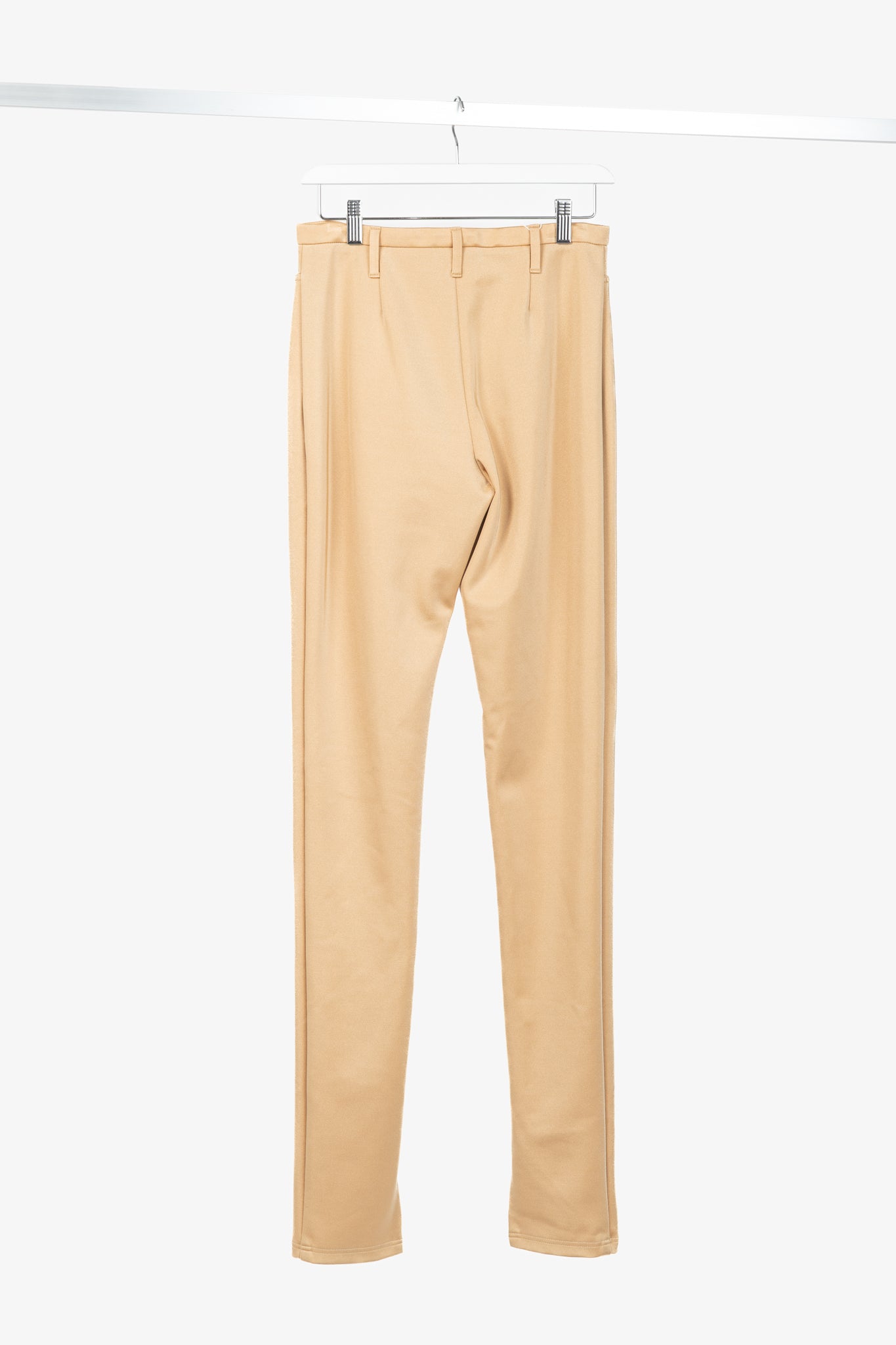 Balenciaga Resort 2017 Beige High-Waisted Skinny Pants