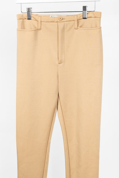 Balenciaga Resort 2017 Beige High-Waisted Skinny Pants