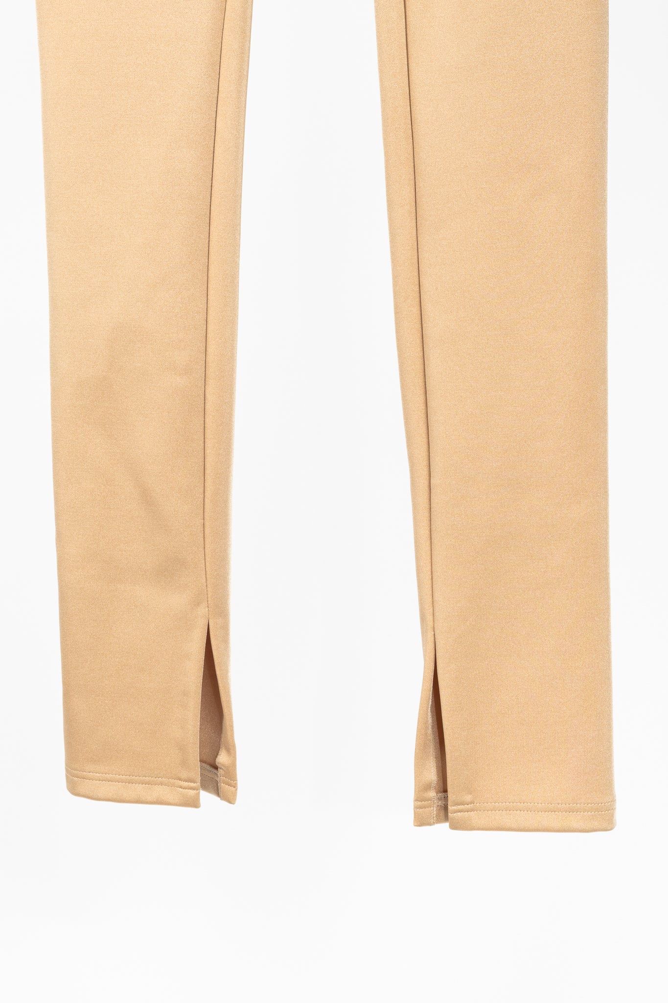 Balenciaga Resort 2017 Beige High-Waisted Skinny Pants