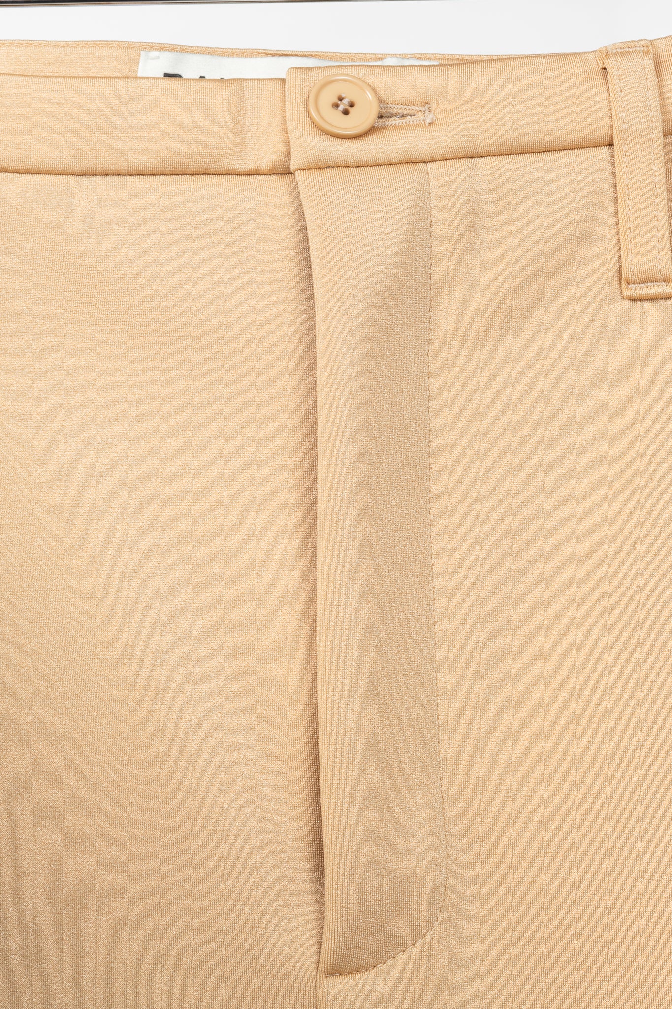 Balenciaga Resort 2017 Beige High-Waisted Skinny Pants