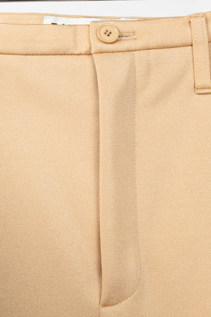 Balenciaga Resort 2017 Beige High-Waisted Skinny Pants