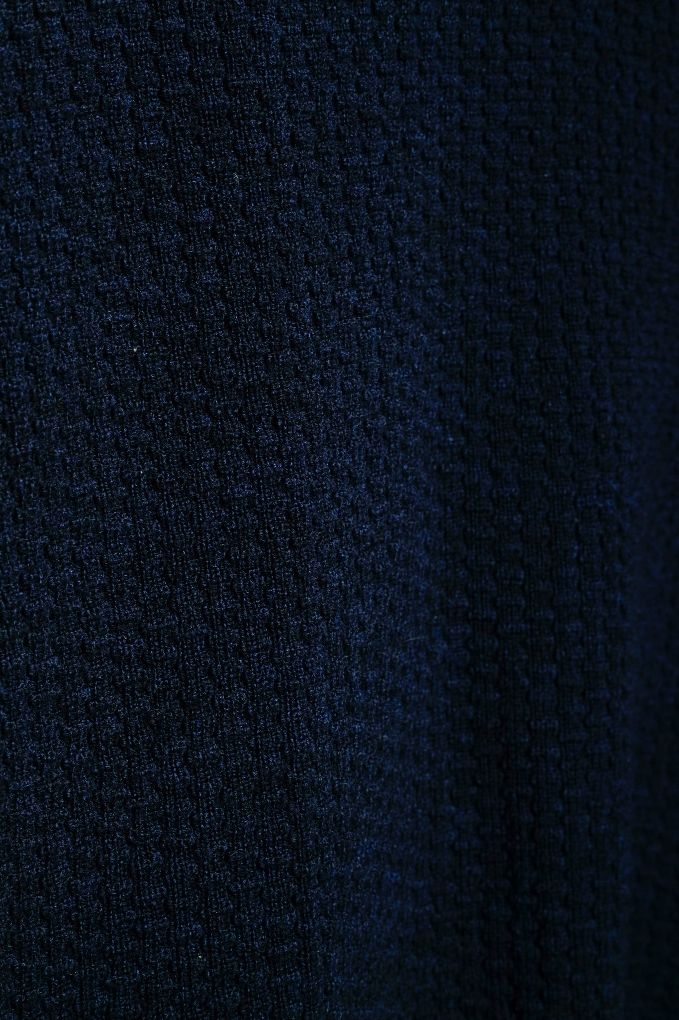 Balenciaga Navy Blue Knit Sweater Dress