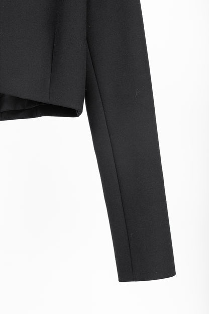 Barbara Bui AW/15 Runway Black Cropped Zip Jacket