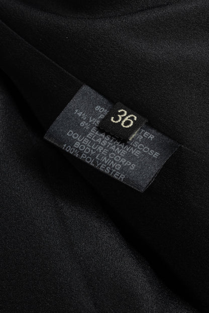 Barbara Bui AW/15 Runway Black Cropped Zip Jacket