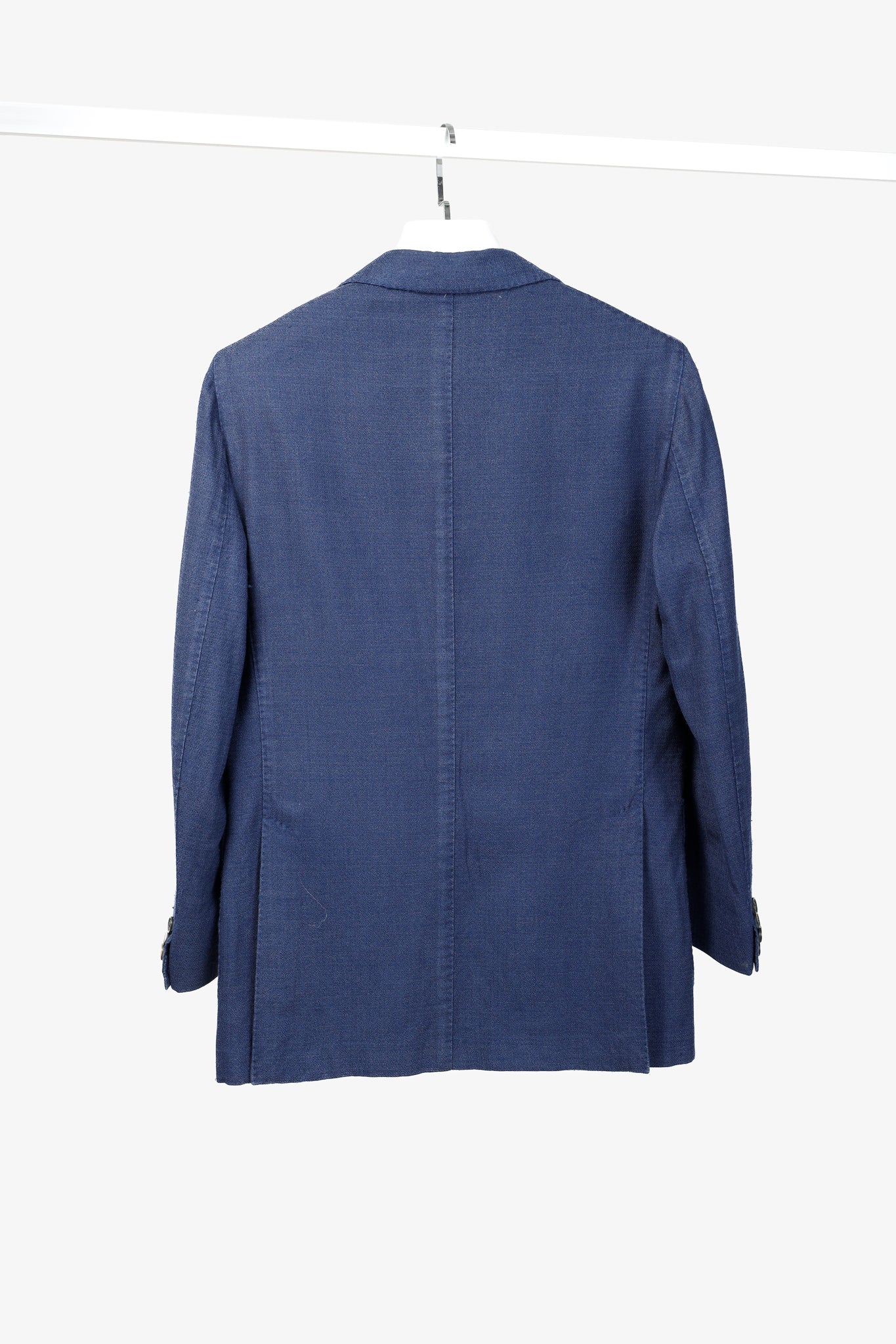 Boglioli Blue Wool & Silk Lightweight K-Jacket Blazer