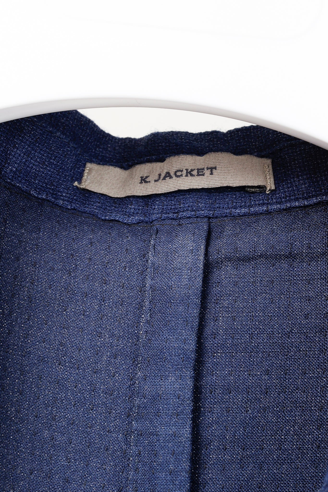 Boglioli Blue Wool & Silk Lightweight K-Jacket Blazer