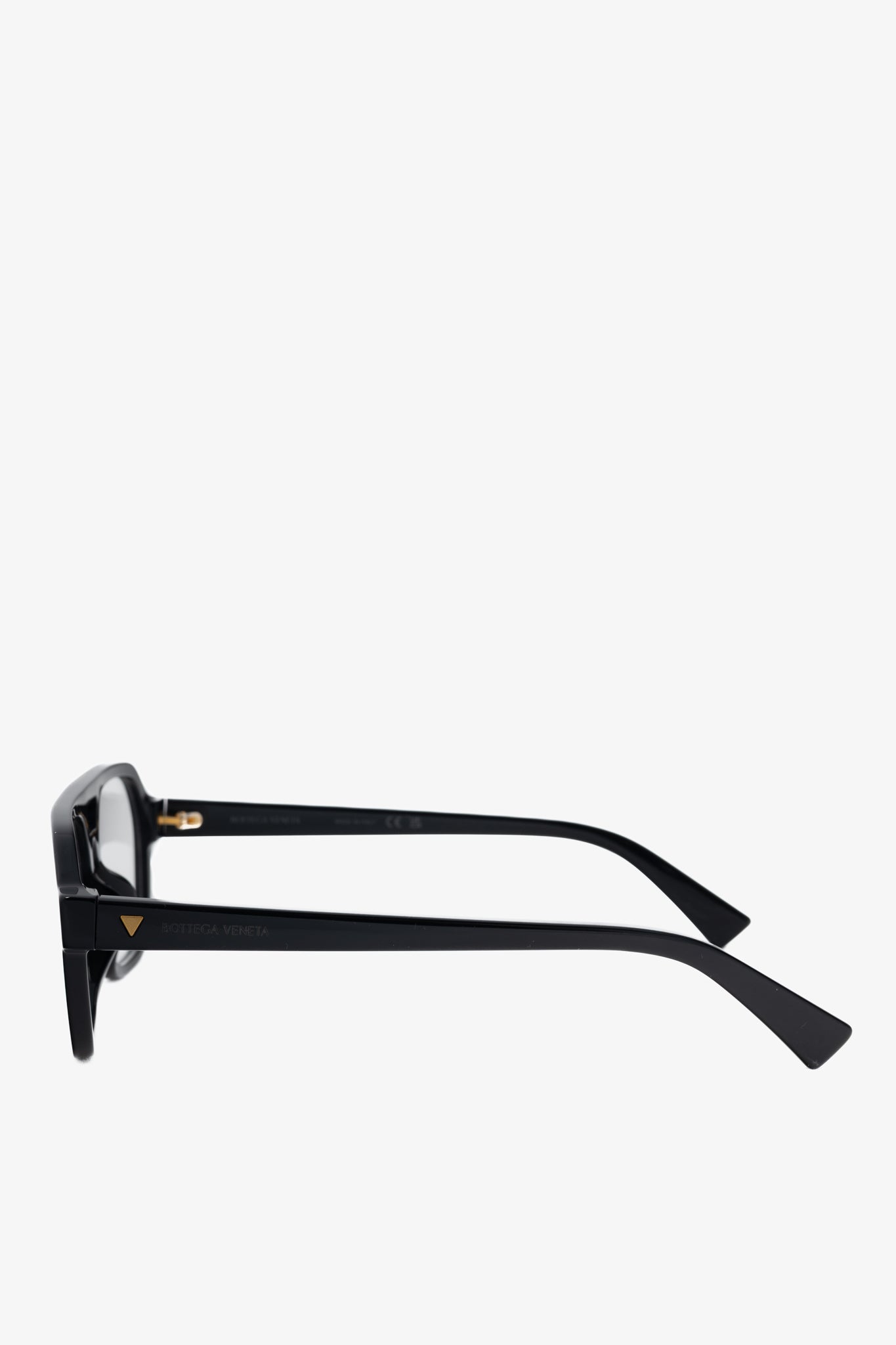 Bottega Veneta BV1336OA Black Acetate Aviator Glasses