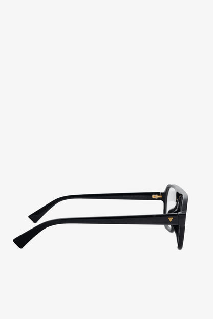 Bottega Veneta BV1336OA Black Acetate Aviator Glasses