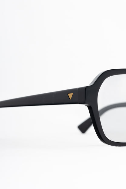 Bottega Veneta BV1336OA Black Acetate Aviator Glasses