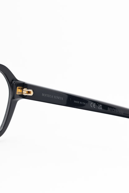 Bottega Veneta BV1336OA Black Acetate Aviator Glasses