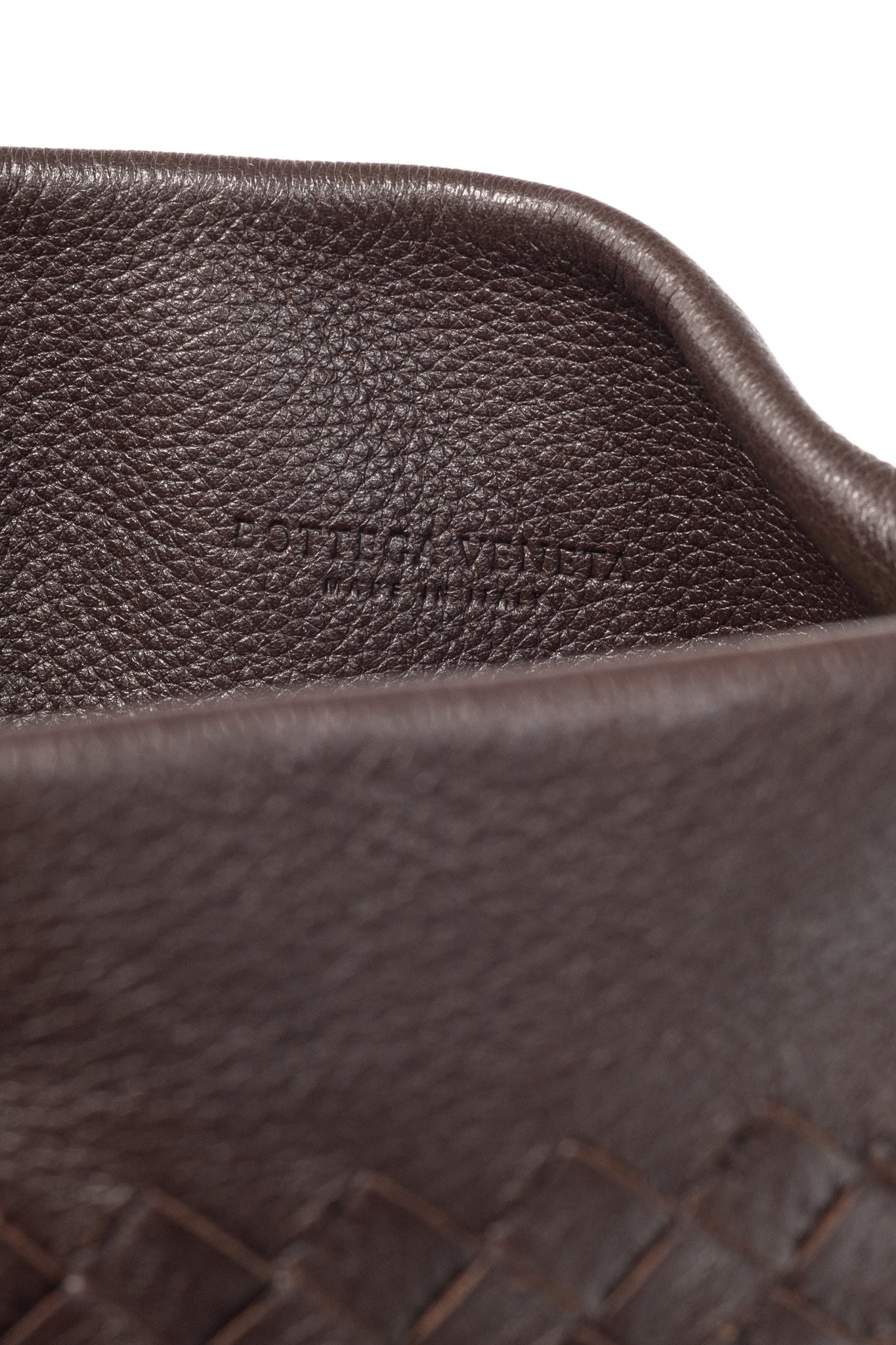 Bottega Veneta Brown Intrecciato Cervo Leather Hobo