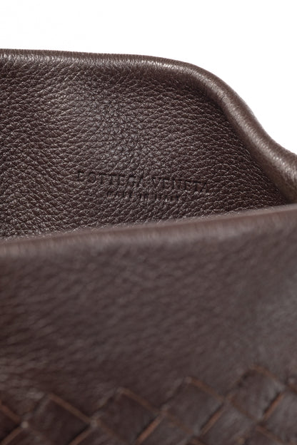 Bottega Veneta Brown Intrecciato Cervo Leather Hobo