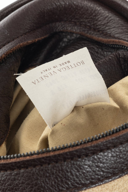 Bottega Veneta Brown Intrecciato Cervo Leather Hobo