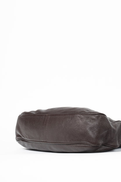 Bottega Veneta Brown Intrecciato Cervo Leather Hobo