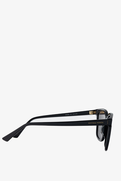 Bottega Veneta BV1021SK Black Square Acetate Sunglasses