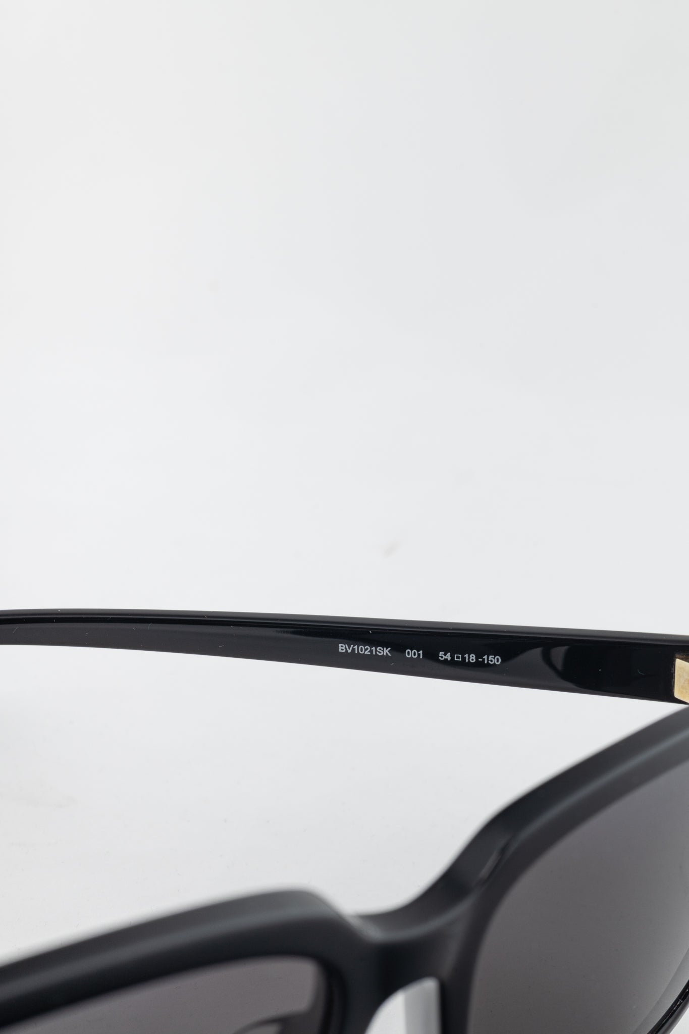 Bottega Veneta BV1021SK Black Square Acetate Sunglasses