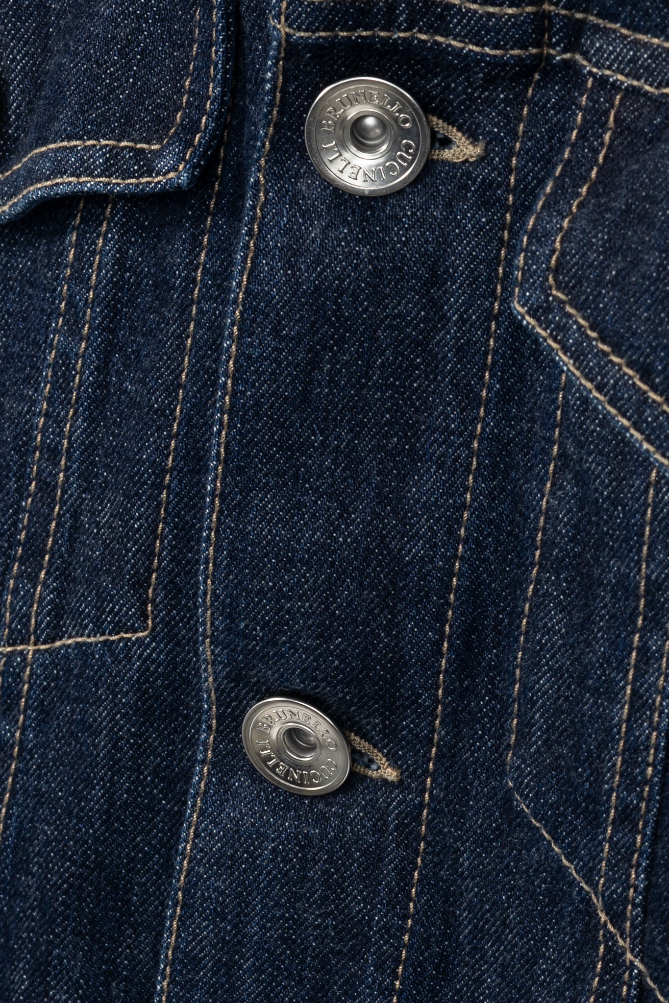 Brunello Cucinelli SS/22 Blue Cotton-Denim Jean Jacket