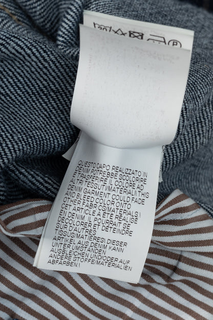 Brunello Cucinelli SS/22 Blue Cotton-Denim Jean Jacket