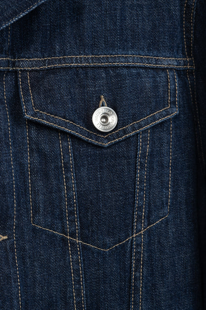 Brunello Cucinelli SS/22 Blue Cotton-Denim Jean Jacket