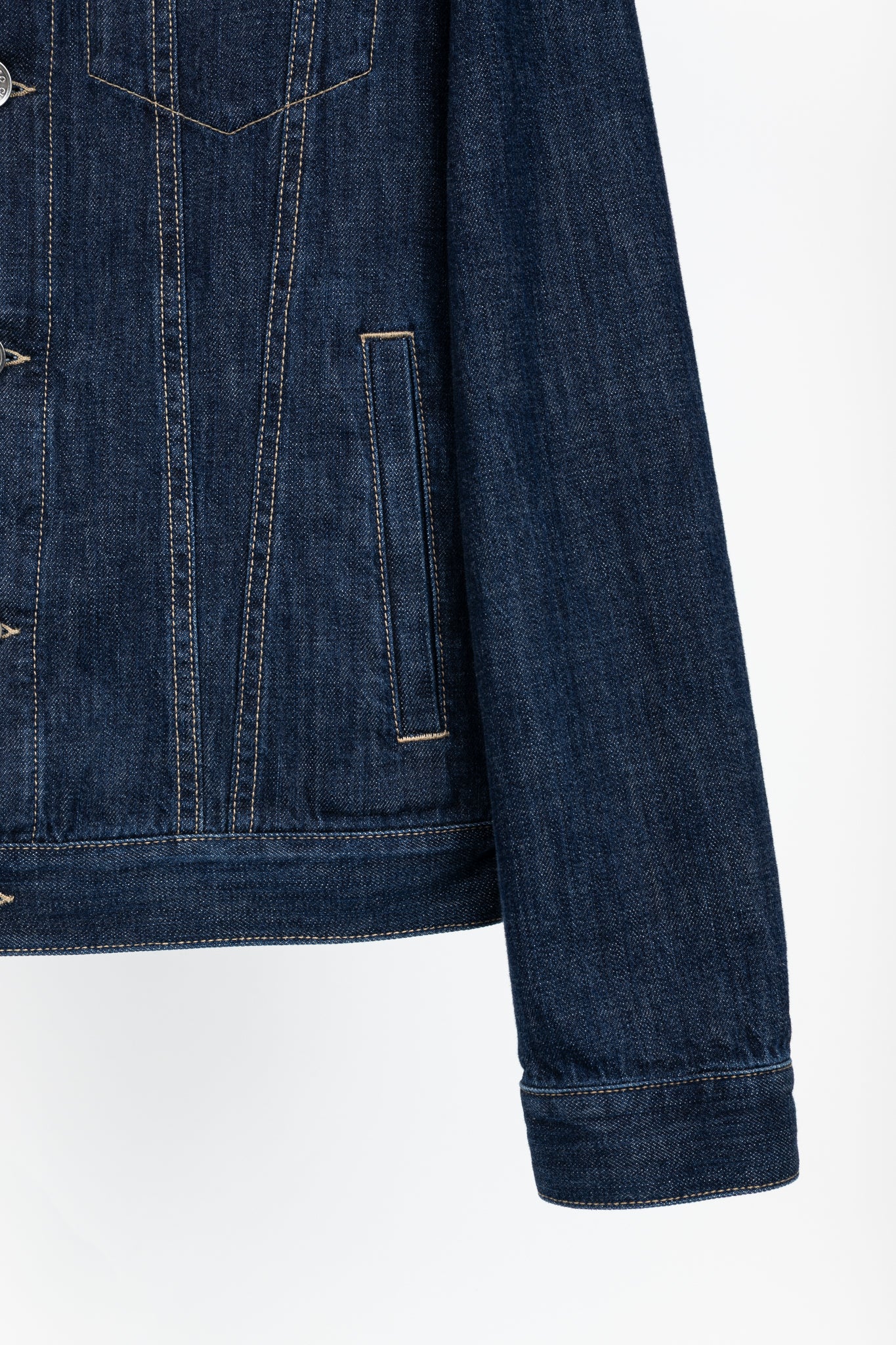 Brunello Cucinelli SS/22 Blue Cotton-Denim Jean Jacket