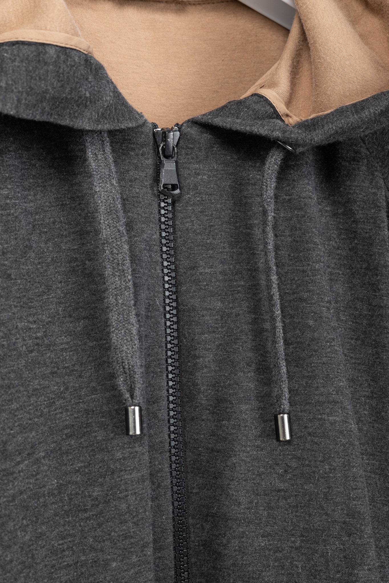 Brunello Cucinelli Grey Cotton-Jersey Monili Peplum Hoodie