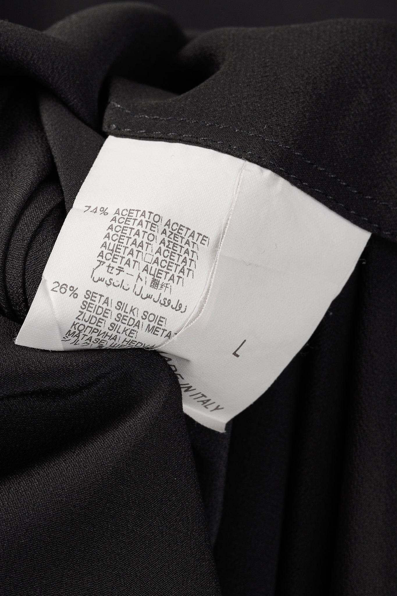 Brunello Cucinelli Dark Grey Silk-Blend Slip Dress