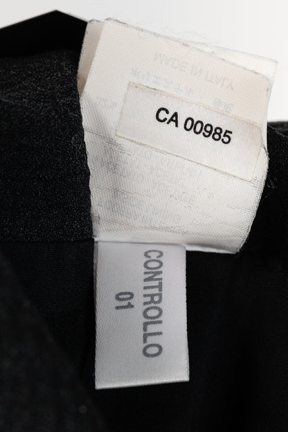 Brunello Cucinelli Grey Wool-Crepe Pleated Pencil Skirt