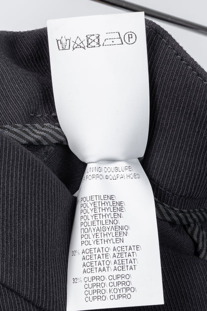 Brunello Cucinelli AW/15 Dark Grey Cotton-Twill Leggings