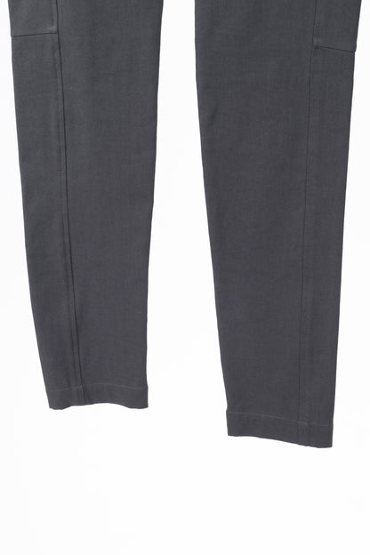 Brunello Cucinelli AW/15 Dark Grey Cotton-Twill Leggings