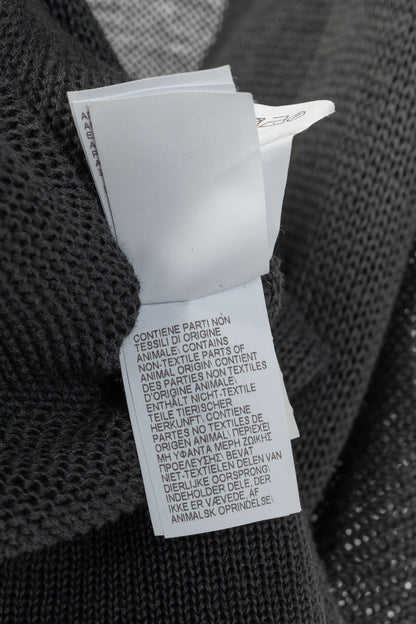 Brunello Cucinelli SS/16 Grey Monili-Cuff Cotton-Knit Cardigan