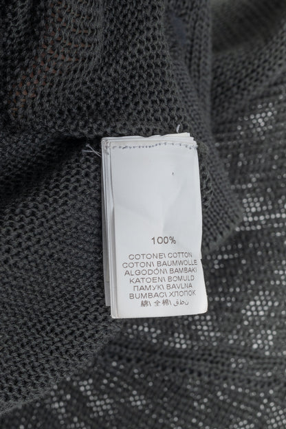 Brunello Cucinelli SS/16 Grey Monili-Cuff Cotton-Knit Cardigan