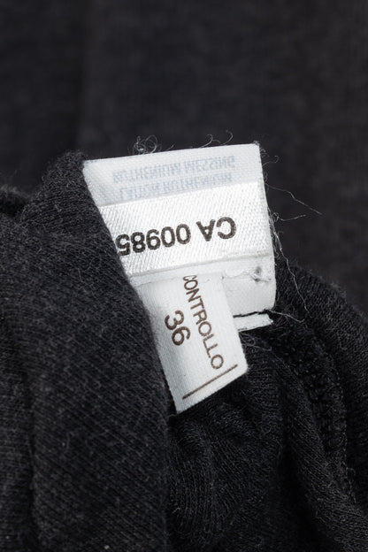 Brunello Cucinelli Grey Cotton-Knit Monili-Bead Pullover