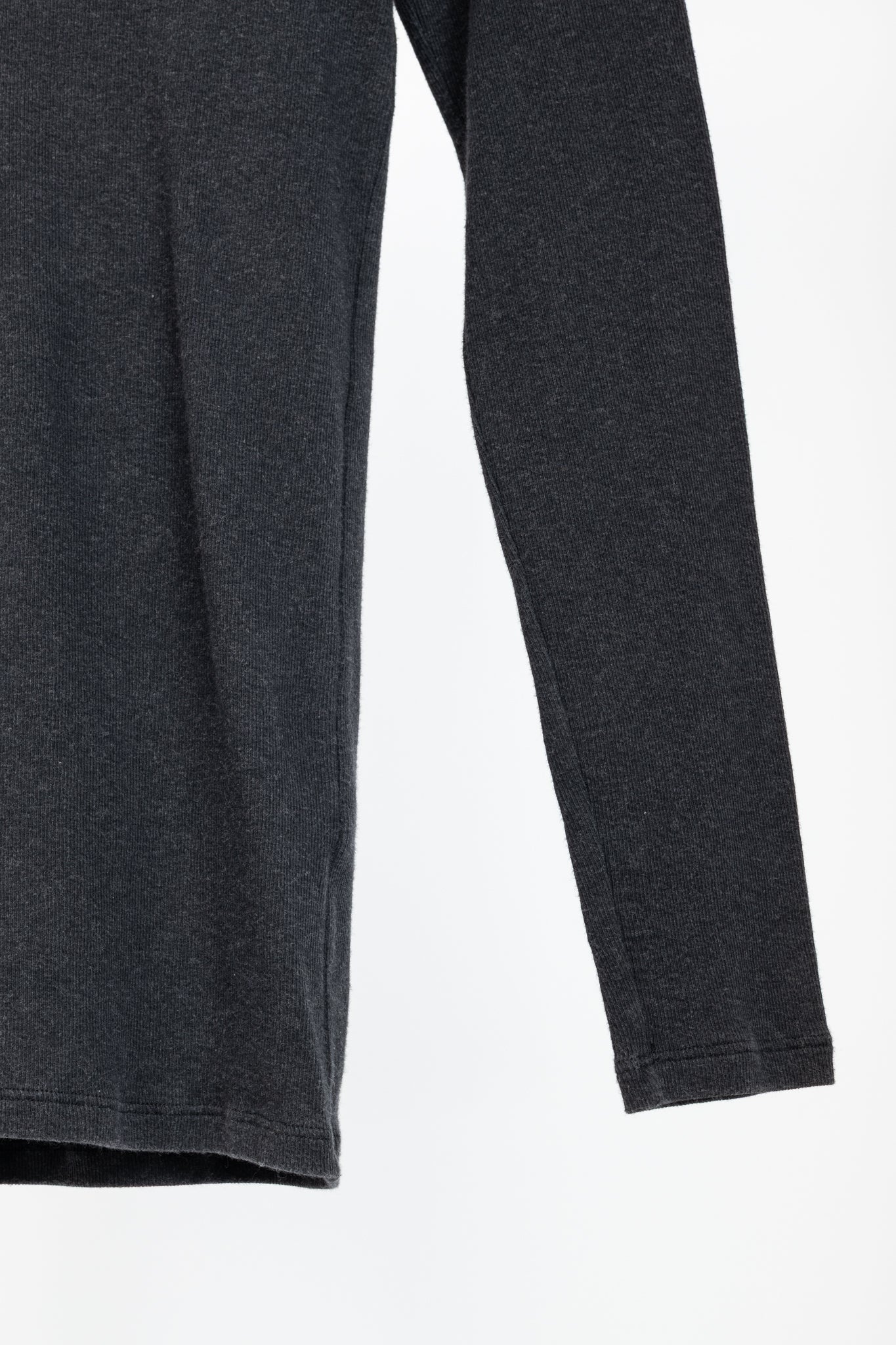 Brunello Cucinelli Grey Cotton-Knit Monili-Bead Pullover